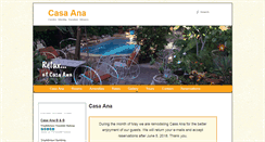 Desktop Screenshot of casaana.com