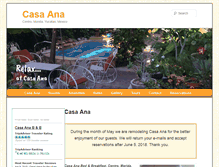 Tablet Screenshot of casaana.com